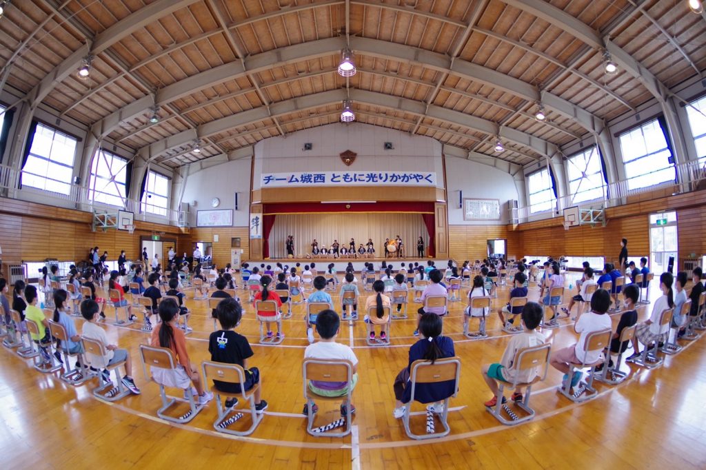 2022年9月3日（金）城西小学校 弥栄教室 - 大館ばやし保存会