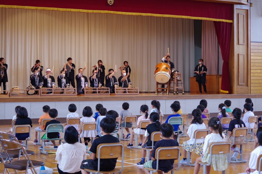 2022年9月2日（金）城西小学校 弥栄教室 - 大館ばやし保存会