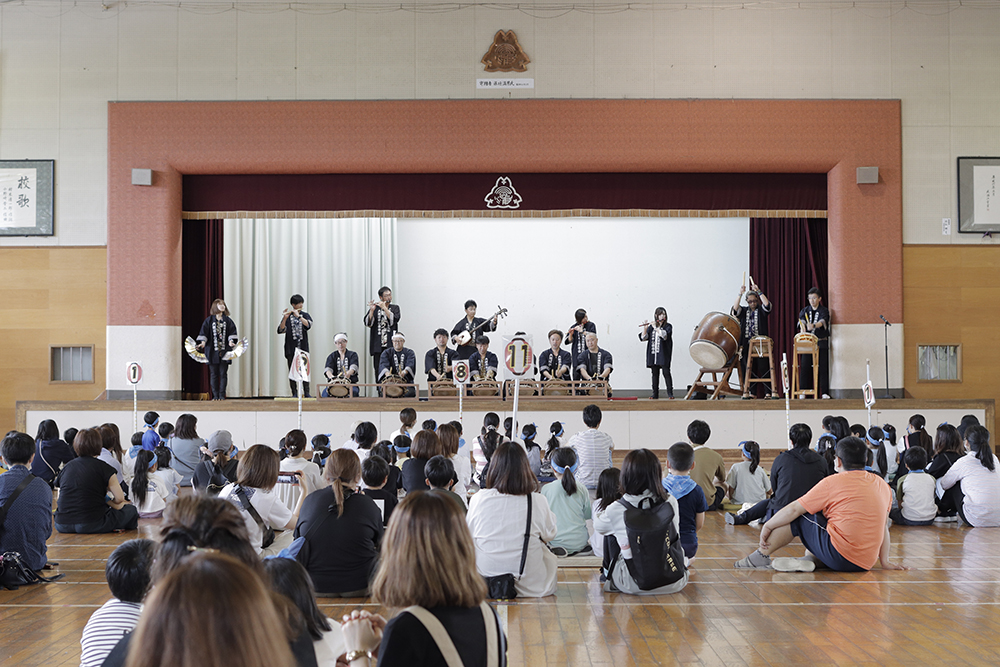 2023年7月1日 大館市立有浦小学校1,2年生学習発表会